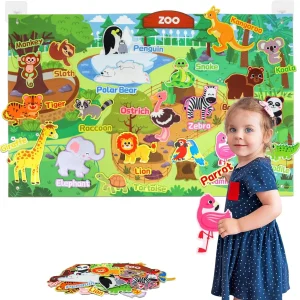 Felt Board Preschool Learning Activities Board - Thumbnail Image 4