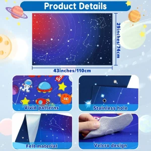 Felt Board Preschool Learning Activities Board - Thumbnail Image 3