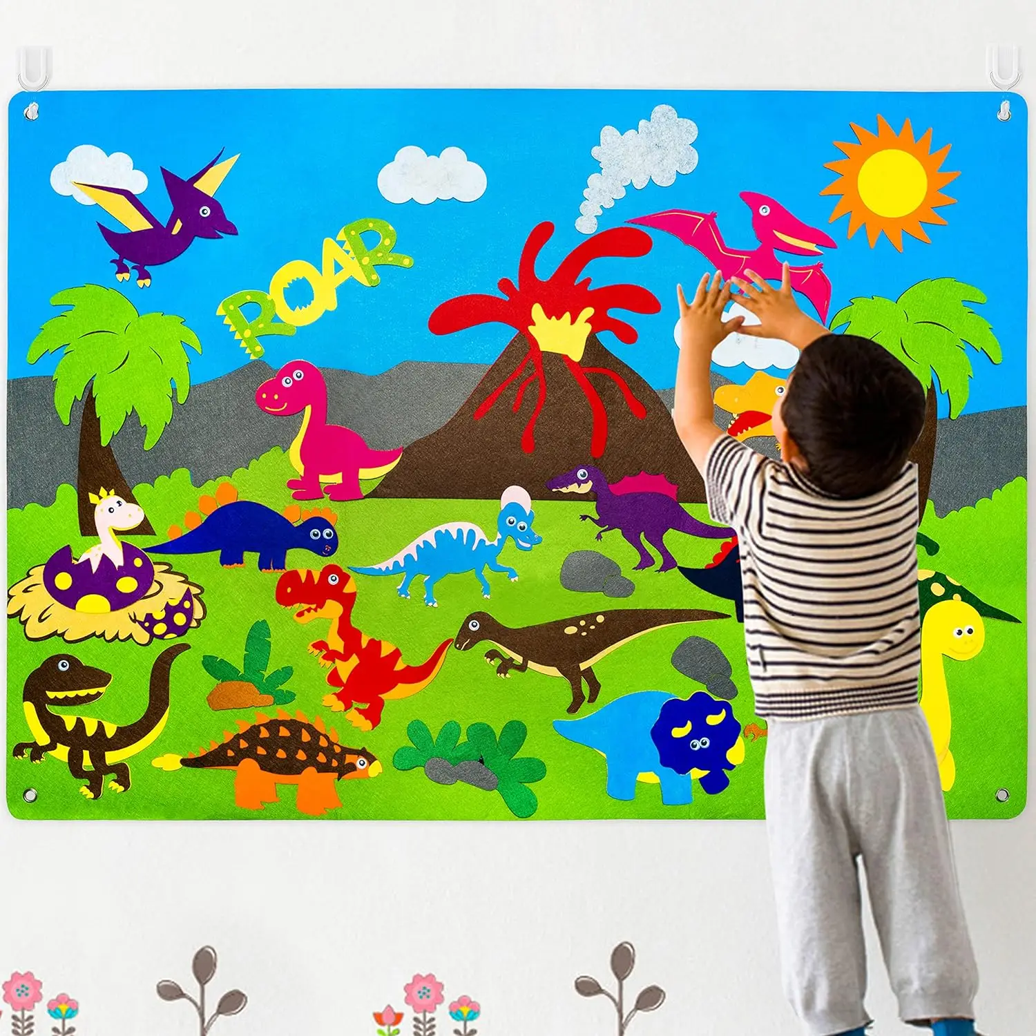 Felt Board Preschool Learning Activities Board - Image 6