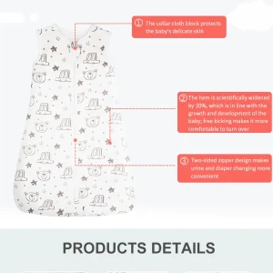 Sleeping Bags For Baby 3-18Months Summer Thin - Thumbnail Image 10