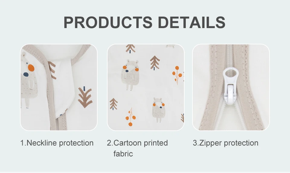 Sleeping Bags For Baby 3-18Months Summer Thin - Image 13