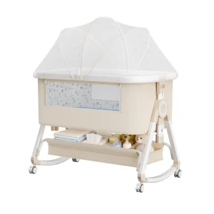 3 in 1 Bedside Sleeper with Storage Basket and Wheels - Thumbnail Image 11