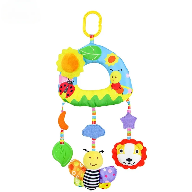 0 3 6 12 Months Rainbow Activity  Hanging Toy for Car Seat ,crib, stroller - Image 7