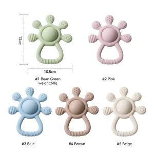 BPA Free Silicone Teether - Thumbnail Image 6