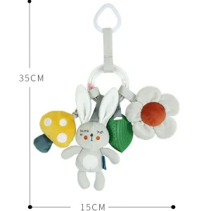 0 3 6 12 Months Rainbow Activity  Hanging Toy for Car Seat ,crib, stroller - Thumbnail Image 17