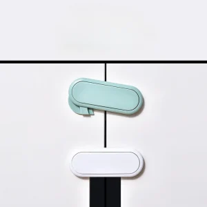 Children's Drawer Safety Latch Cabinet Door Protection - Thumbnail Image 2
