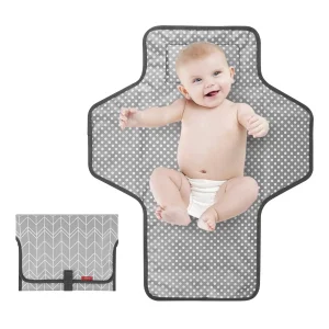 Portable Diaper Changing Pad, Waterproof, foldable for travel - Thumbnail Image 8