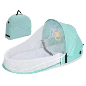 Portable Newborn Baby Bed  Travel Crib, Foldable - Thumbnail Image 8