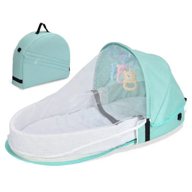 Portable Newborn Baby Bed  Travel Crib, Foldable - Image 8