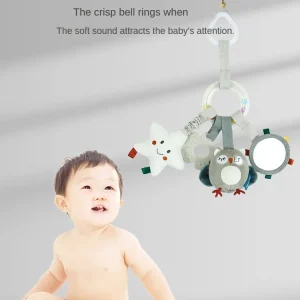 0 3 6 12 Months Rainbow Activity  Hanging Toy for Car Seat ,crib, stroller - Thumbnail Image 15