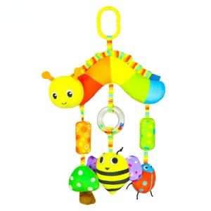 0 3 6 12 Months Rainbow Activity  Hanging Toy for Car Seat ,crib, stroller - Thumbnail Image 9