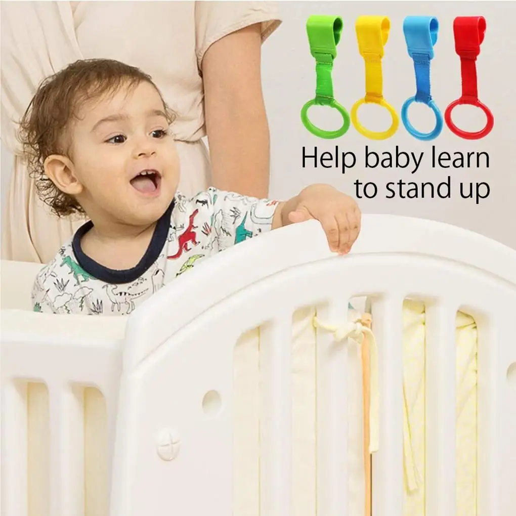 4 Pieces Baby Hand Pull Rings Cribs Playpens - Image 6