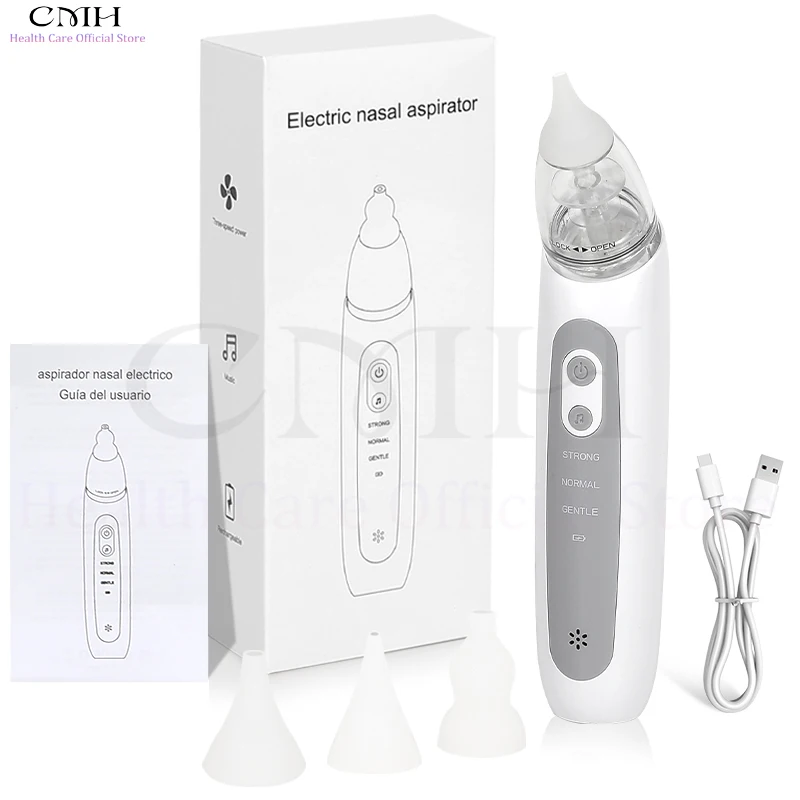 Electric Baby Nasal Aspirator 3 Suction Modes - Image 6