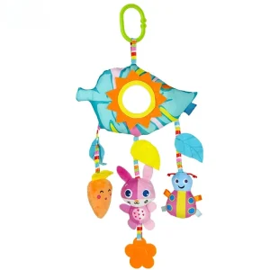 0 3 6 12 Months Rainbow Activity  Hanging Toy for Car Seat ,crib, stroller - Thumbnail Image 6