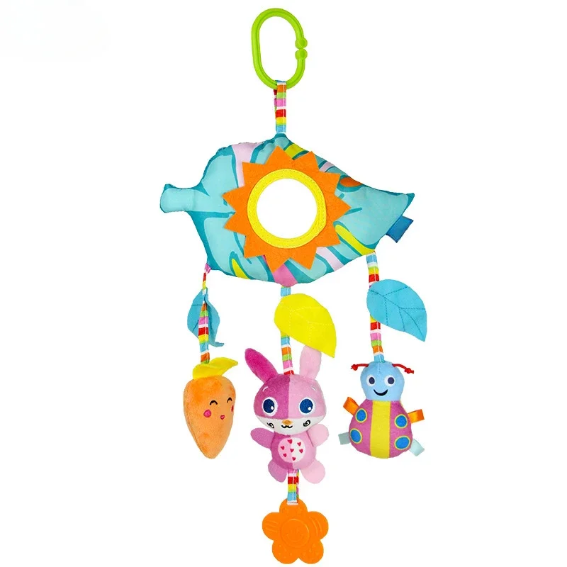 0 3 6 12 Months Rainbow Activity  Hanging Toy for Car Seat ,crib, stroller - Image 6