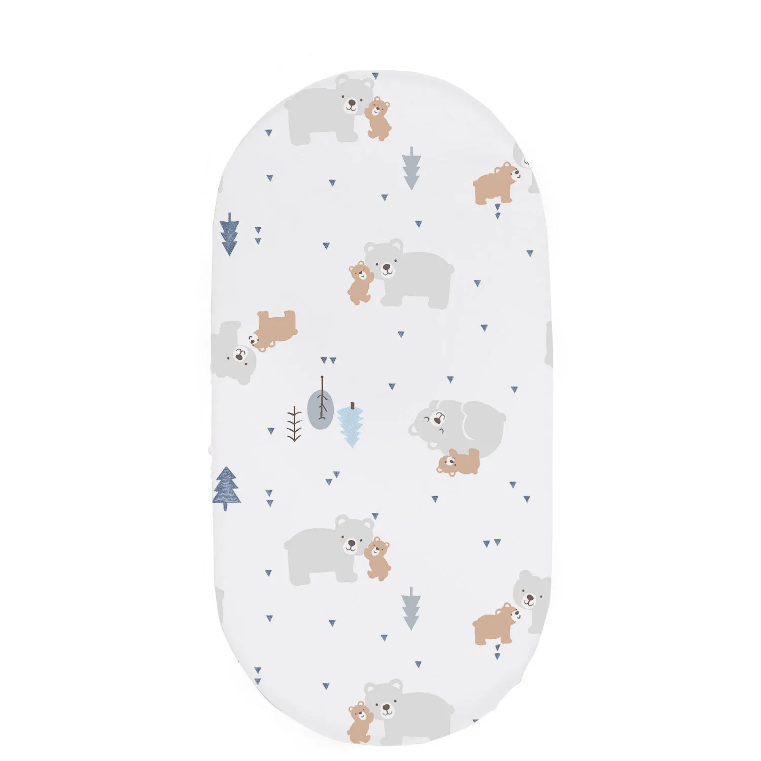Baby Fitted Bassinet Sheet Newborn - Image 6