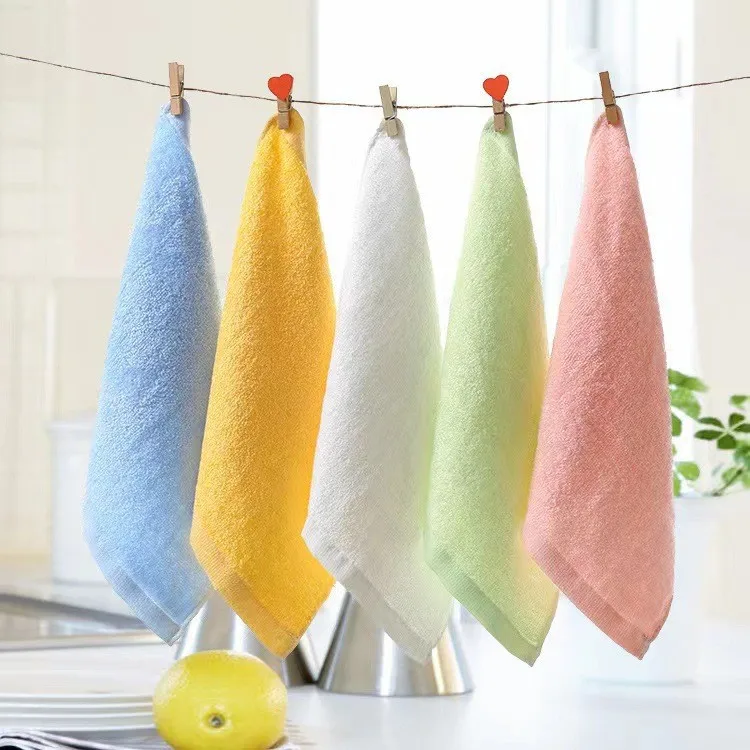 5pcs/lot 25*25cm ULTRA SOFT Baby Bath Washcloths - Image 4