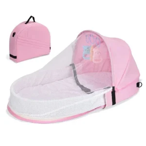 Portable Newborn Baby Bed  Travel Crib, Foldable - Thumbnail Image 11