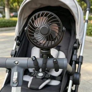 1pc USB Charging Portable Fan, - Thumbnail Image 6