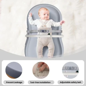 Baby Changing Mat Waterproof & Non-Slip with Washable Cover Safety Belt - Thumbnail Image 5