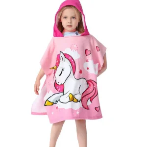 Bathrobe Beach Towel for Kids