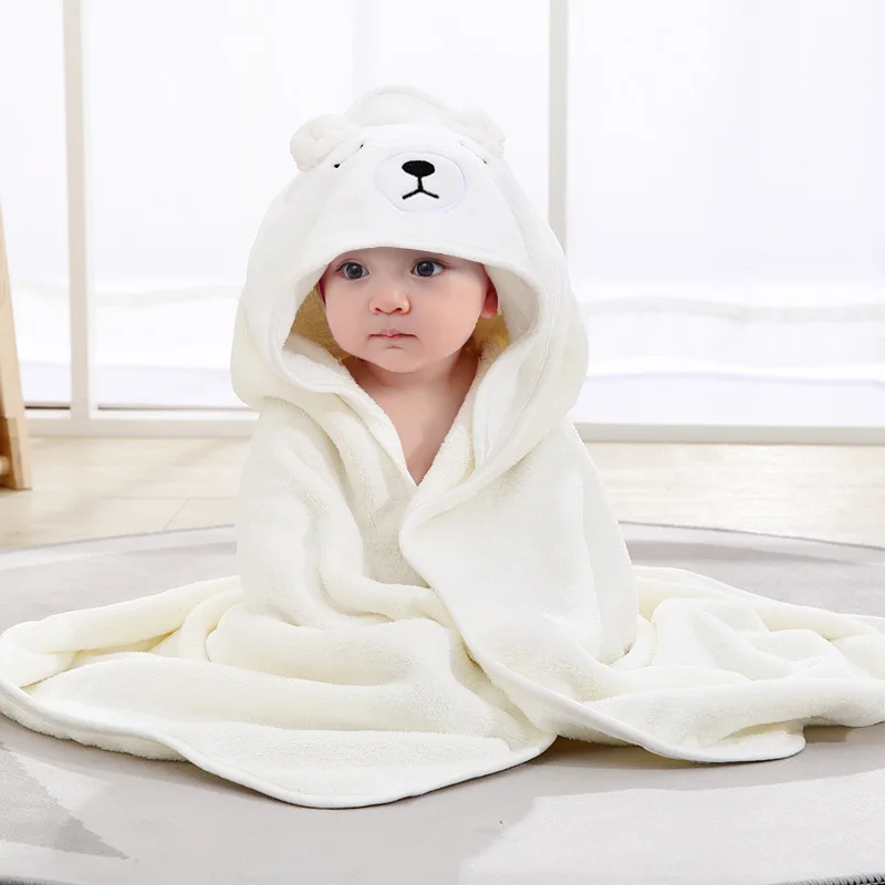 Animal Baby Bath Towels Soft Newborn Hooded Towel - Image 6