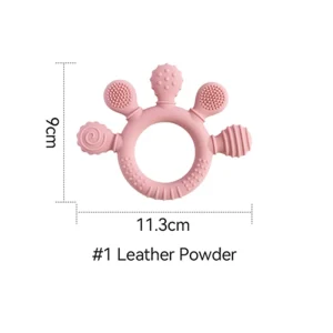 BPA Free Silicone Teether - Thumbnail Image 15