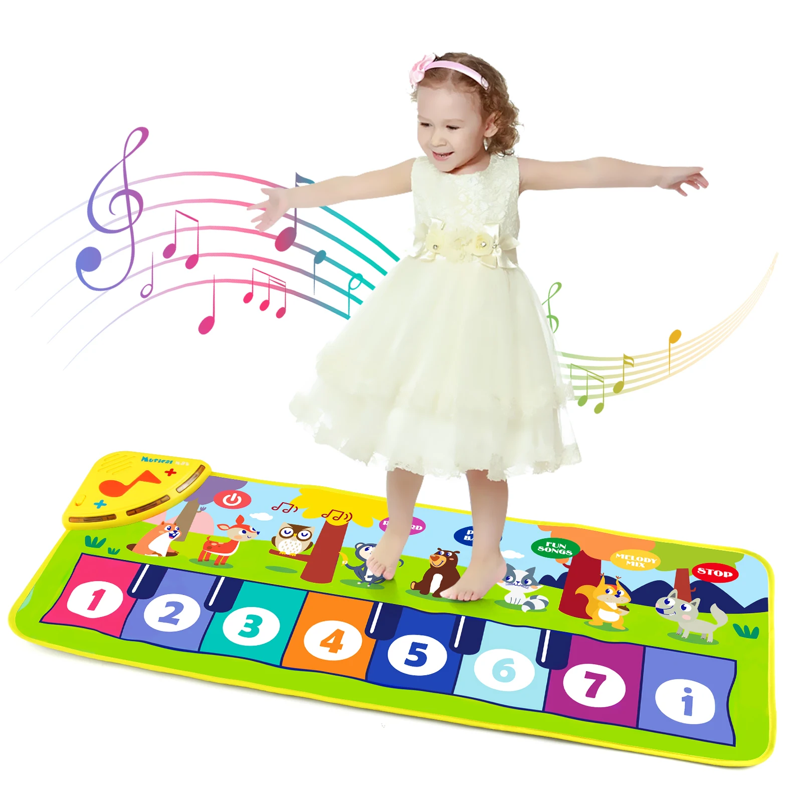 80x30cm Kids Music Piano Mat keyboard Dance Mat - Image 1