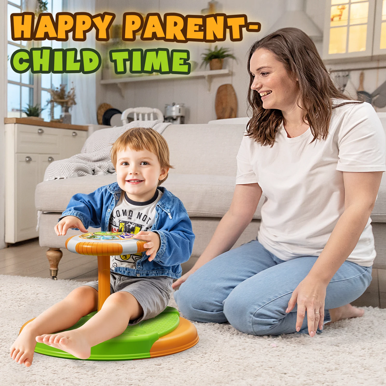 Sit and Spin Toy for Toddlers, 360° - Image 2