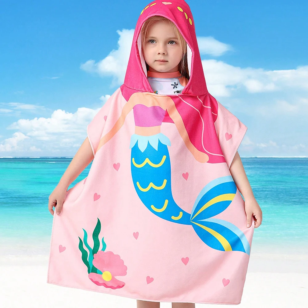 Bathrobe Beach Towel for Kids - Image 11