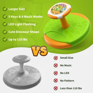 Sit and Spin Toy for Toddlers, 360° - Thumbnail Image 5