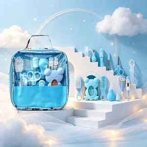 13pcs Baby Care EVA Bag Eight-piece Set Daily Cleaning Supplies Bag