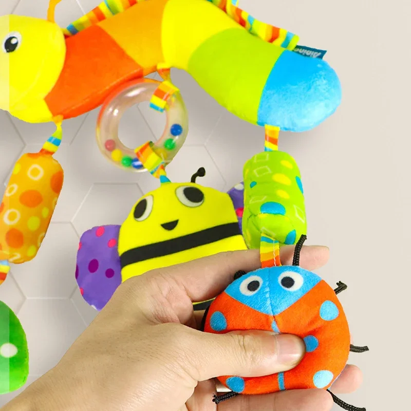0 3 6 12 Months Rainbow Activity  Hanging Toy for Car Seat ,crib, stroller - Image 4