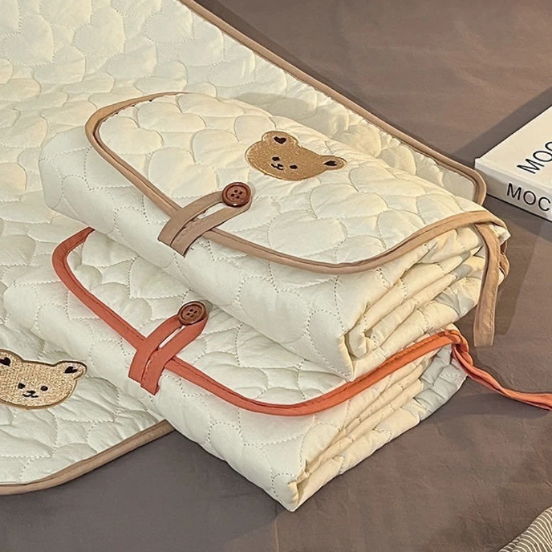 Foldable Baby Diaper Changing Pad Waterproof, for travel - Image 1