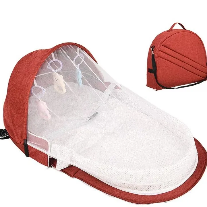 Portable Newborn Baby Bed  Travel Crib, Foldable - Image 7
