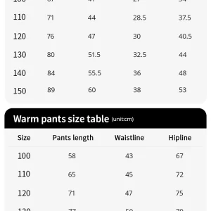 2-Piece Winter Plus Velvet, Long-Sleeved pajamas for Boys & Girls - Thumbnail Image 9