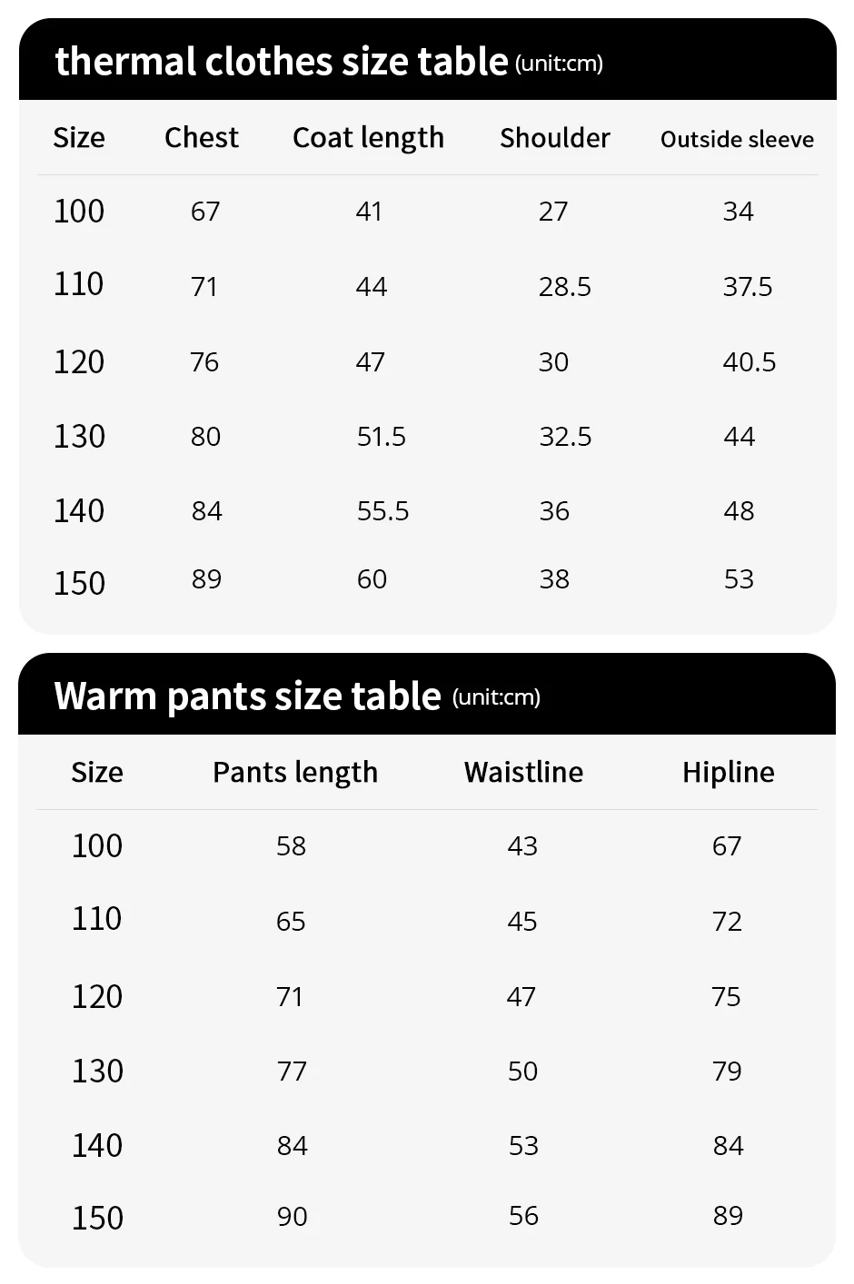2-Piece Winter Plus Velvet, Long-Sleeved pajamas for Boys & Girls - Image 9