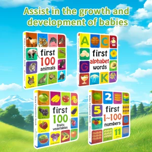 1 set of 4 English learning board books ,basic language learning - Thumbnail Image 4