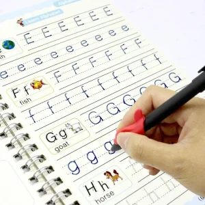 Magic Practice Copybook &Pen for Preschools Kids