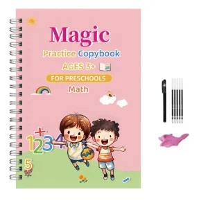 Magic Practice Copybook &Pen for Preschools Kids - Thumbnail Image 8