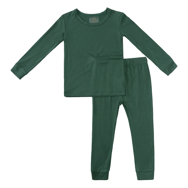 2026 Bamboo Fiber Toddler Kids Pajama Sets For 9M-7T Boy/ Girl - Image 26
