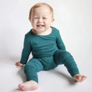 2026 Bamboo Fiber Toddler Kids Pajama Sets For 9M-7T Boy/ Girl - Thumbnail Image 3
