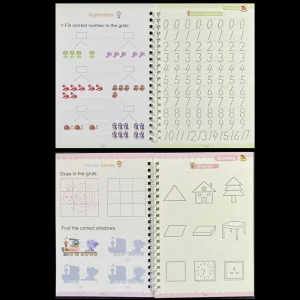 Sank Magic Practice Copybook & Pen for Preschool Kids - Thumbnail Image 5