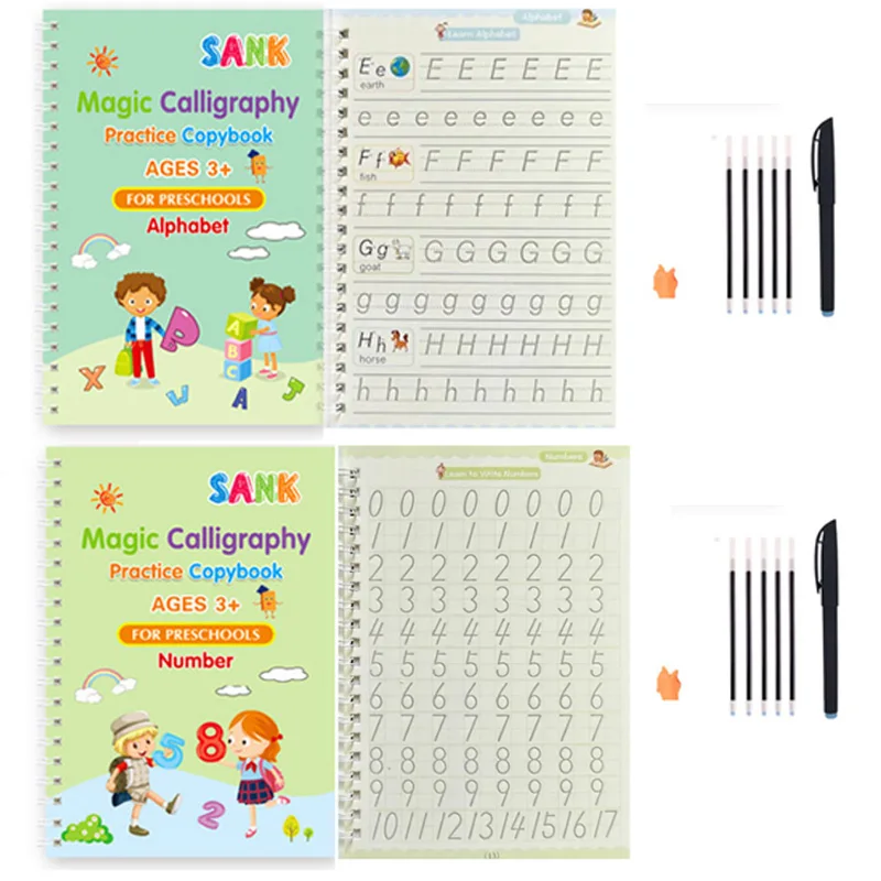 Sank Magic Practice Copybook & Pen for Preschool Kids - Image 7