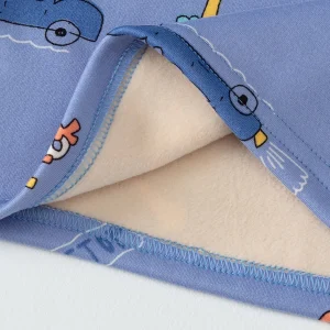 2-Piece Winter Plus Velvet, Long-Sleeved pajamas for Boys & Girls - Thumbnail Image 23
