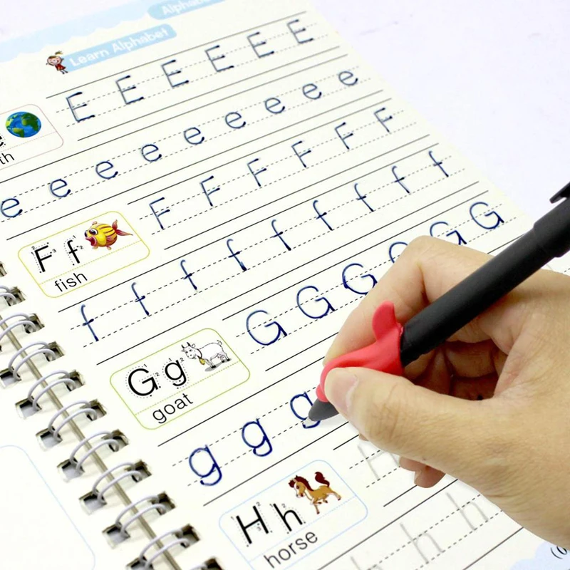 Sank Magic Practice Copybook & Pen for Preschool Kids - Image 2