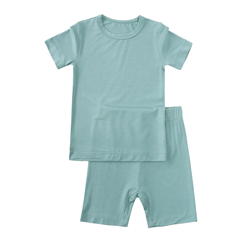 2026 Bamboo Fiber Toddler Kids Pajama Sets For 9M-7T Boy/ Girl - Image 21