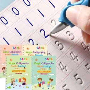 Sank Magic Practice Copybook & Pen for Preschool Kids