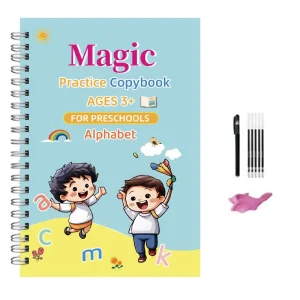 Magic Practice Copybook &Pen for Preschools Kids - Thumbnail Image 7