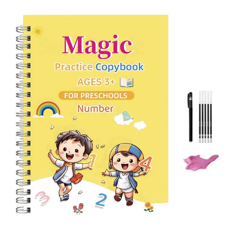 Magic Practice Copybook &Pen for Preschools Kids - Image 5